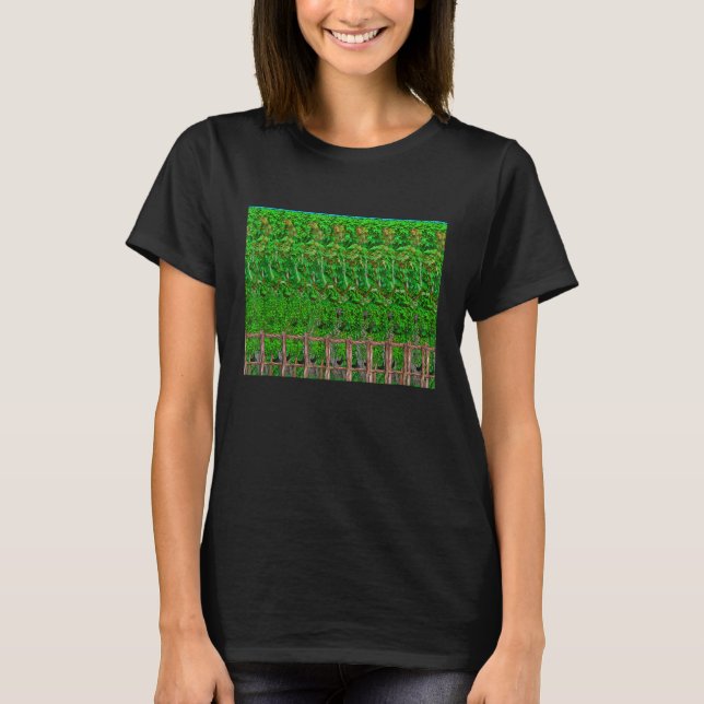 Cool Stereogram The Hidden  Illustration Graphic T-Shirt (Front)