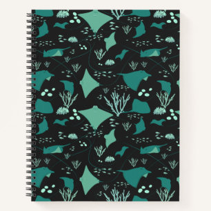Cool Stingray Reef Diving Notebook