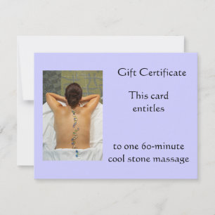 Cool Stone Gift Certificate
