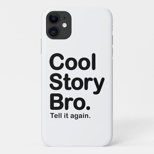 Cool Story Bro. iPhone 5 Case (Back)