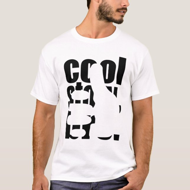 Cool Story Bro with Thumb Silhouette T-Shirt (Front)
