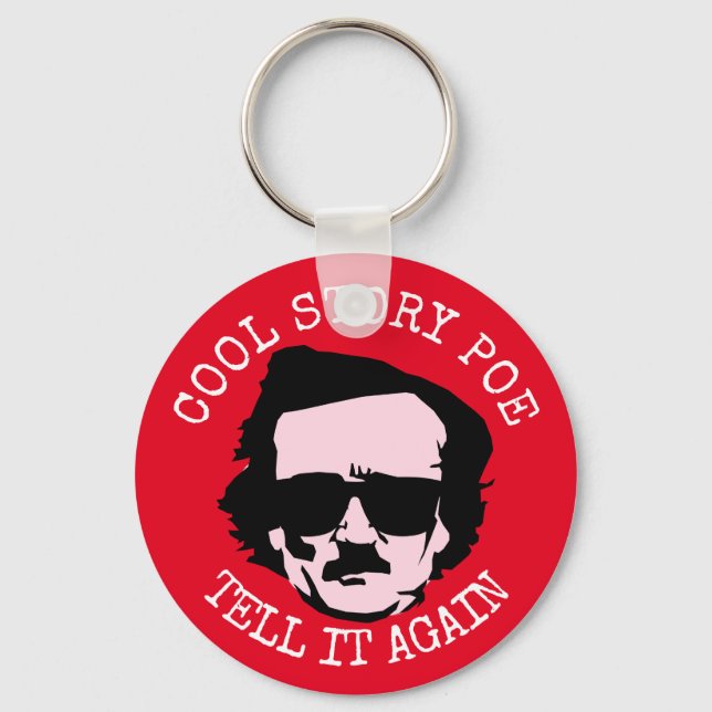 Cool Story Poe Keychain (Front)