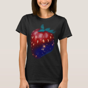 Cool strawberry fruit galaxy strawberry farmer T-Shirt