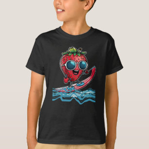 Cool strawberry surfing  T-Shirt
