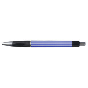 Cool Stripes Blue Geometric  Pen