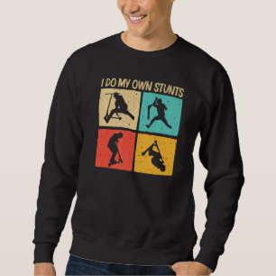 Cool Stunt Scooter For Men Women Scootering Scoote Sweatshirt