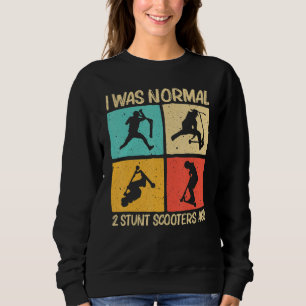 Cool Stunt Scooter For Men Women Scootering Scoote Sweatshirt
