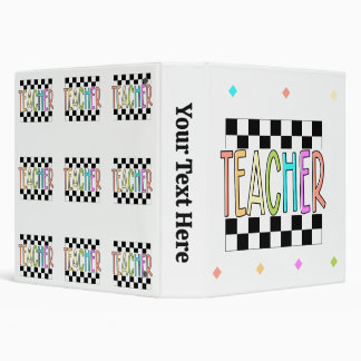 Cool style années 90 Classeur enseignant de style