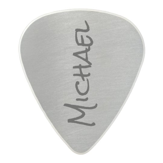 cool & stylish grey rock acetal guitar pick