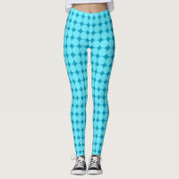 Cool Stylish Teal Light Blue Polka Dots