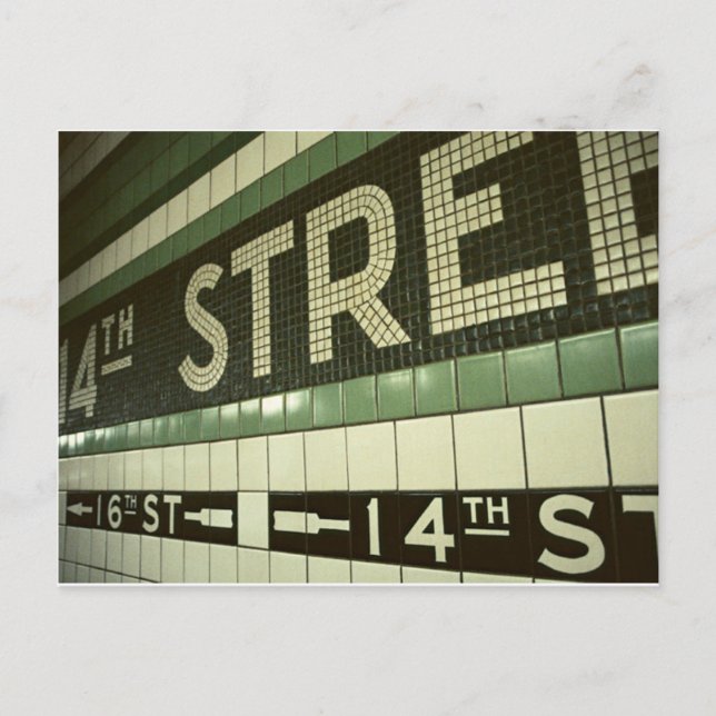 Cool Subway Postcard (Front)