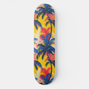 Cool Summer Beach Palm Designed Skateboard