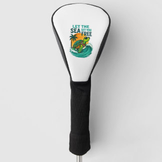 Cool Summer – Sea Turtle Vibes Golf Head Cover