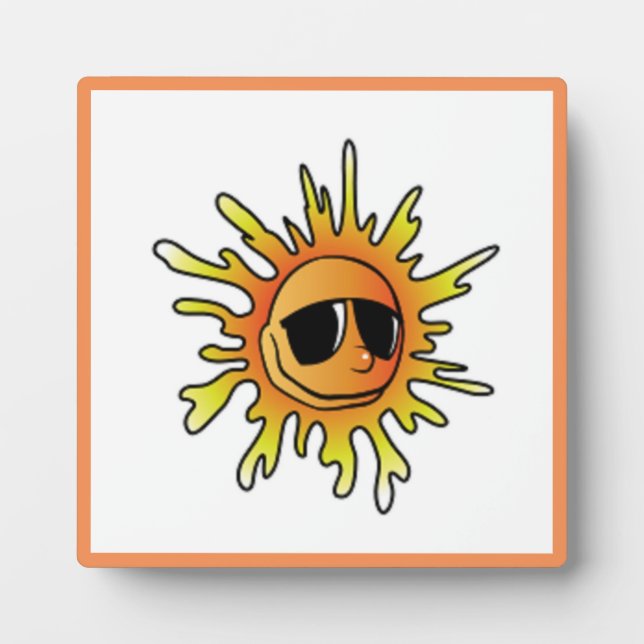 COOL SUMMER SUN PLAQUE (Front)