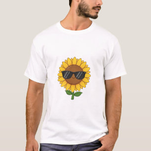 Cool Sunflower Vibes T-Shirt