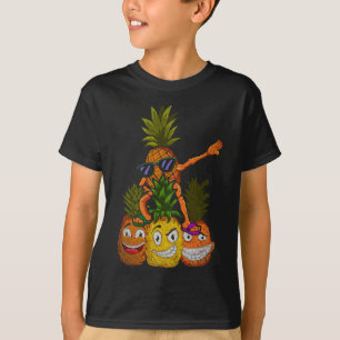 Cool Sunglasses Exotic Summer Fruit Funny Dabbing  T-Shirt
