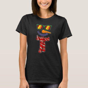 Cool Sunglasses Snowman Merry Xmas Christmas Party T-Shirt