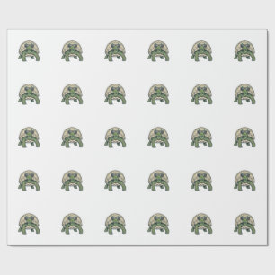 Cool Sunglasses Tortoise Vintage Vector Design_1 Wrapping Paper