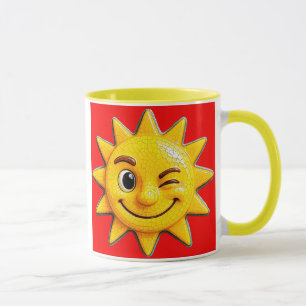 Cool sunny wink mug