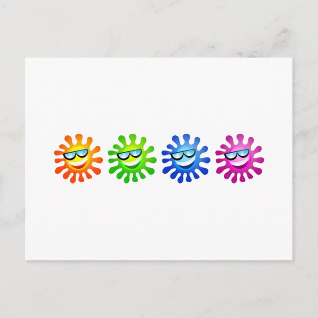 Cool Suns Postcard (Front)