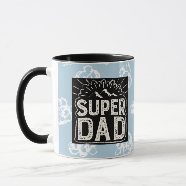 Cool Super Dad Coffee Mug  (Left)