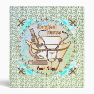 Cool Surgical Nurse  binder