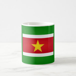 Cool Suriname Flag Coffee Mug