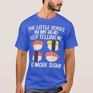 Cool Sushi For Men Women Japanese Sashimi Seafood T-Shirt