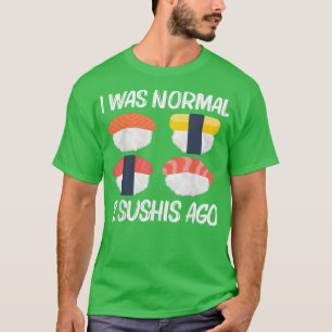 Cool Sushi For Men Women Japanese Sashimi Seafood T-Shirt