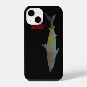 cool swimming shark personalized iPhone 14 case