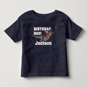 Cool T-Rex Birthday Party Toddler T-shirt