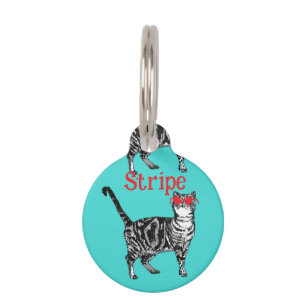 Cool Tabby Cat You Are One Cool Cat Cats  Pet Tag