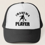 Cool Table tennis design Trucker Hat<br><div class="desc">I'm a bit of a player Table tennis sports design will make the perfect gift item for the Table tennis enthusiast</div>