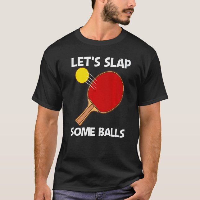 Cool Table Tennis For Men Women Ping Pong Sport Pl T-Shirt (Front)