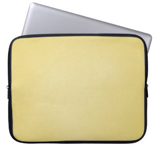 Cool Tan Grainy Look Laptop Sleeve