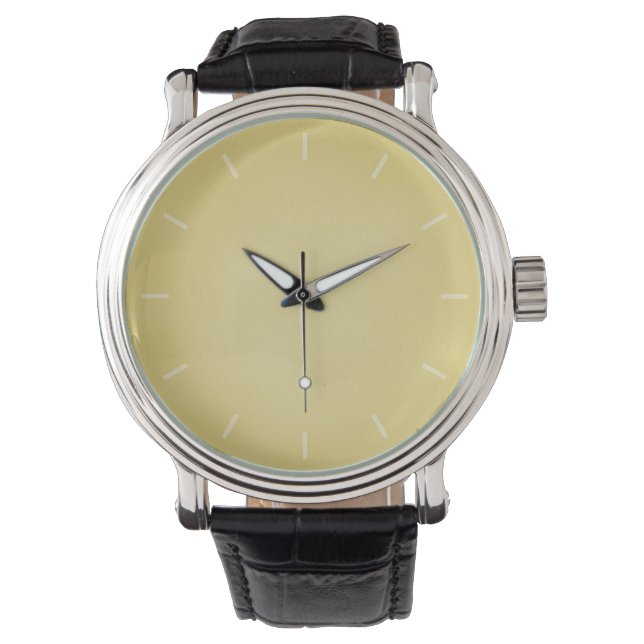Cool Tan Grainy Look Watch (Front)