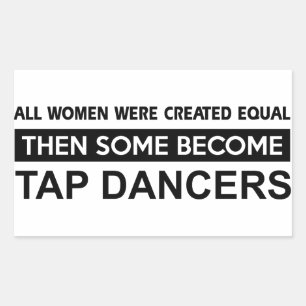 Cool Tap Dancing designs Sticker