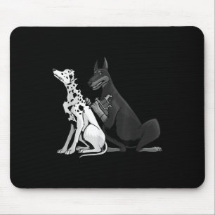 Cool Tattoo Artist For Men Women Kids Dalmatian Do Mouse Pad