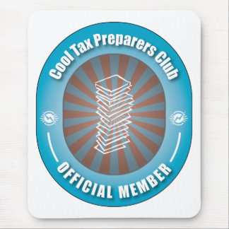 Cool Tax Preparers Club Mouse Pad