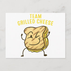 Cool Team Grilled Cheese Gift Funny Squad Toasted Holiday Postcard