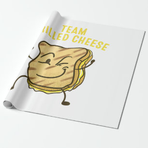 Cool Team Grilled Cheese Gift Funny Squad Toasted  Wrapping Paper