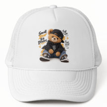 Cool Teddy Bear Hat | Small Bear Big Dreams