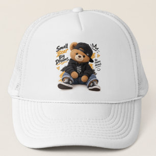 Cool Teddy Bear Hat   Small Bear Big Dreams