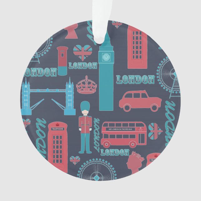 Cool tendance vintage Londres illustrations motif (devant)