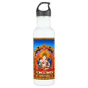 Cool tibetan thangka Dragon King Bodhisattva 710 Ml Water Bottle