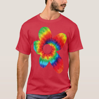 Cool Tie Dye Flower T-Shirt