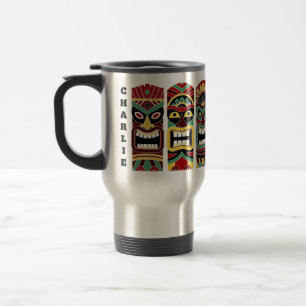Cool Tiki Totems custom name mugs