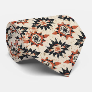 Cool tiled Aztec pattern Tie