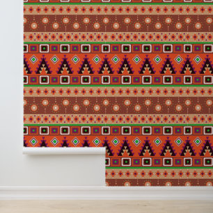 Cool tiled Aztec pattern  Wallpaper