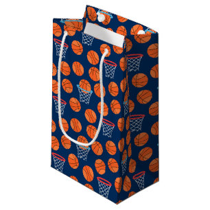 cool tiled basketball sports pattern  small gift bag